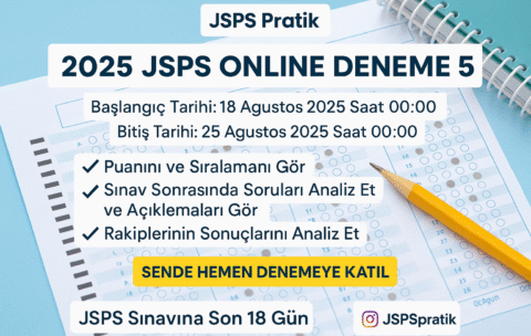 2025 Jsps türkiye geneli deneme