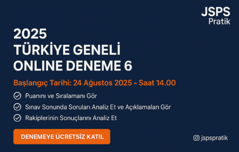 2025 Türkiye geneli deneme 6