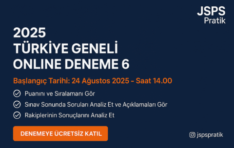 2025 Türkiye geneli deneme 6