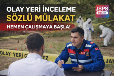 OLAY YERİ İNCELEME SÖZLÜ MÜLAKAT NOTU