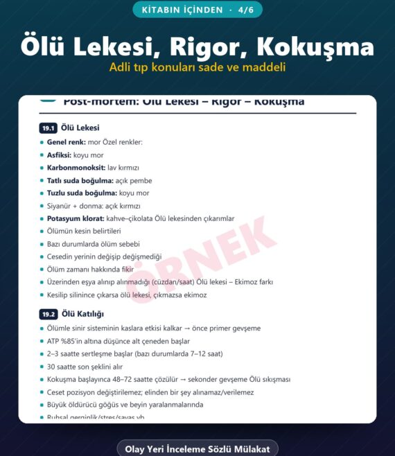 Olay Yeri İnceleme Sözlü Mülakat Kitabı – kitabın içinden 4