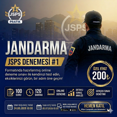 JSPS DENEMESİ #1"