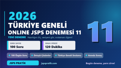 2026 Türkiye Geneli Deneme 11