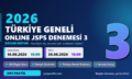 2026 Türkiye Geneli Deneme 3 (Devam Ediyor)