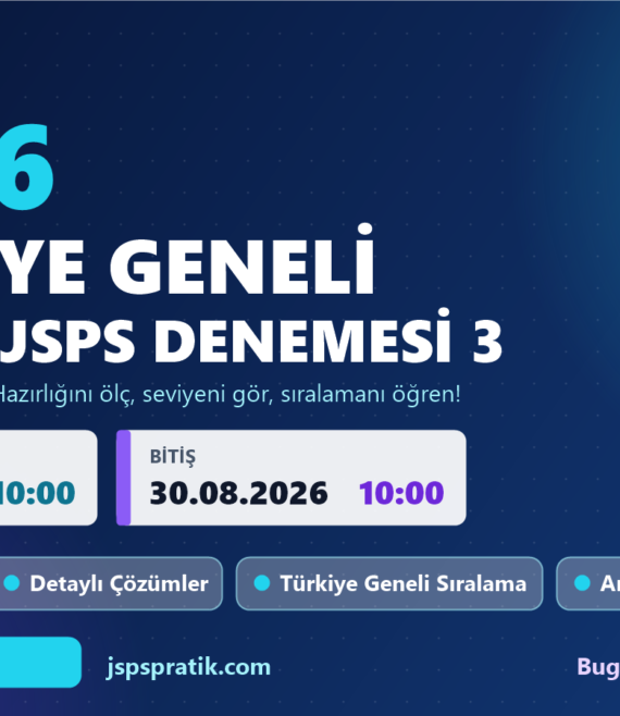 2026 Türkiye Geneli Deneme 3 (Devam Ediyor)