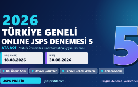 2026 Türkiye Geneli Deneme 5 (ATA AÖF)