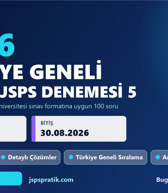 2026 Türkiye Geneli Deneme 5 (ATA AÖF)