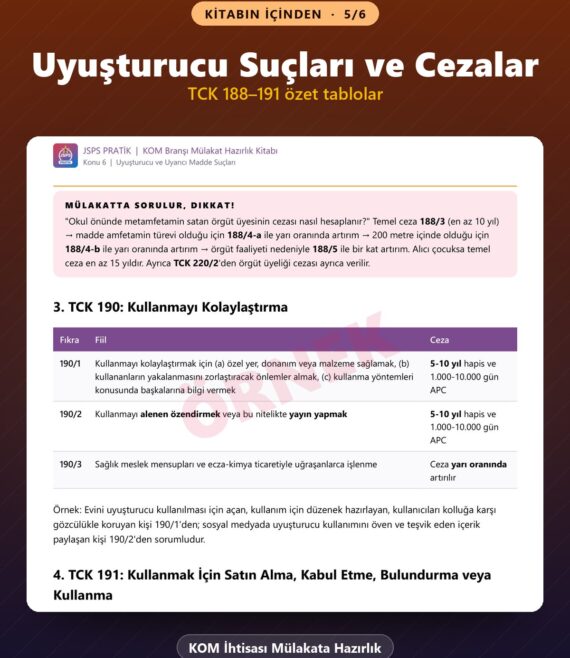 KOM İhtisası Mülakata Hazırlık Kitabı – kitabın içinden 5