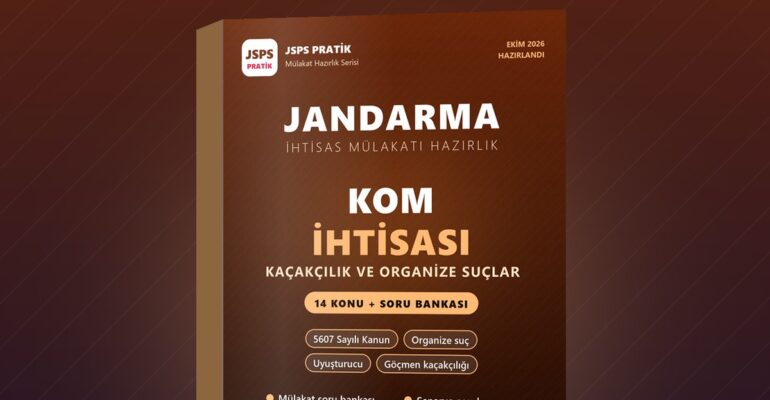 KOM İhtisası Mülakata Hazırlık Kitabı