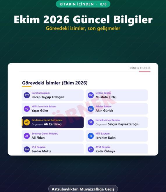 Jandarma Mülakat Kitabı – Astsubaylıktan Muvazzaflığa Geçiş – kitabın içinden 8