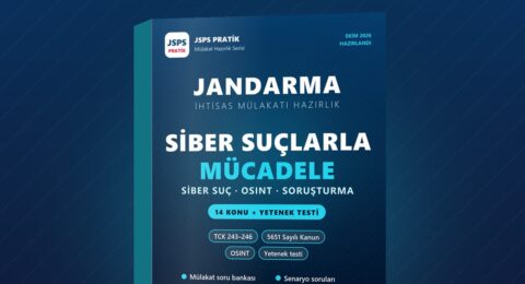 Siber Suçlarla Mücadele İhtisas Mülakatı Hazırlık Kitabı