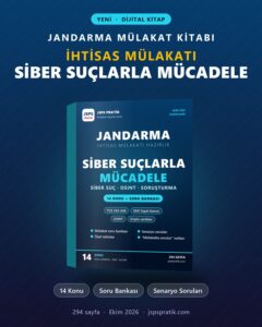 Siber Suçlarla Mücadele İhtisas Mülakatı Hazırlık Kitabı