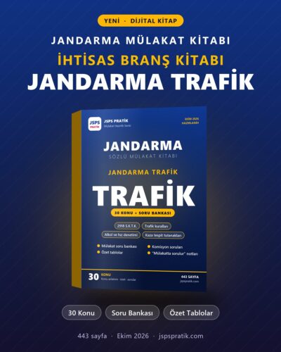 Jandarma Trafik Mülakat Kitabı